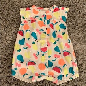 Carter’s fruit bubble romper